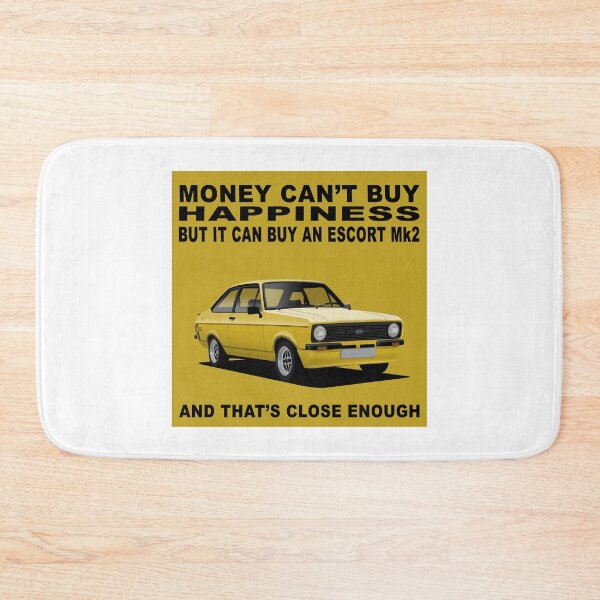 Item preview, Ford Escort Mexico Mk2 2 Door Signal Yellow Happiness Art designed and sold by Hamilton illustrations.
