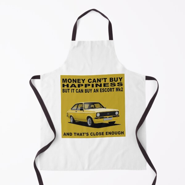 Item preview, Ford Escort Mexico Mk2 2 Door Signal Yellow Happiness Art designed and sold by Hamilton illustrations.