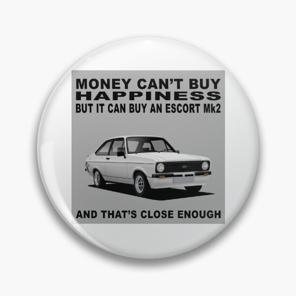 Item preview, Ford Escort Mexico Mk2 2 Door Diamond White Happiness Art designed and sold by Hamilton illustrations.