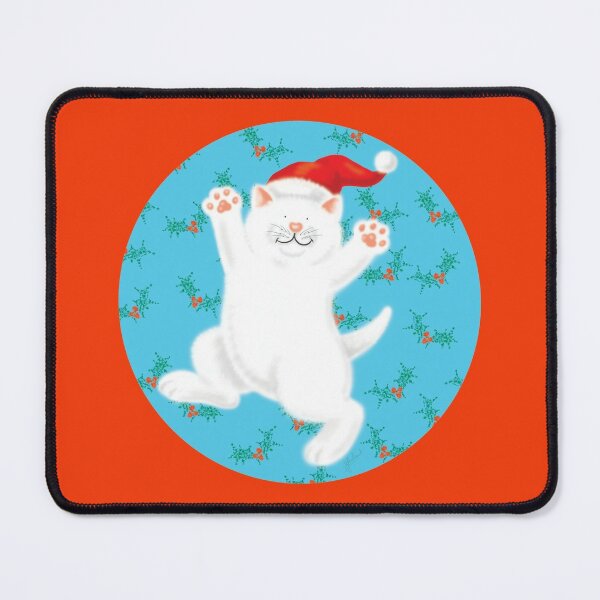 Christmas Cat Mouse Pad