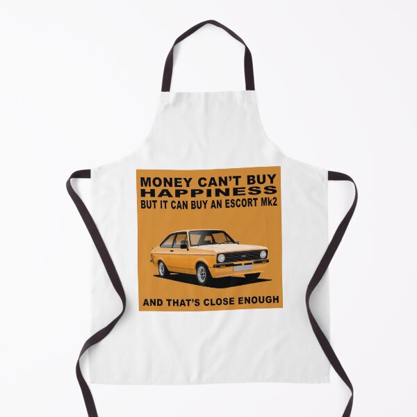 Item preview, Ford Escort Mexico Mk2 2 Door Signal Orange Happiness Art designed and sold by Hamilton illustrations.