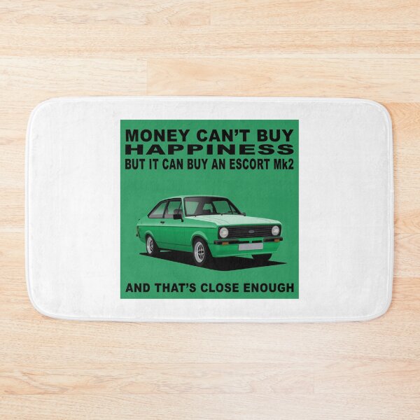 Item preview, Ford Escort Mexico Mk2 2 Door Modena Green Happiness Art designed and sold by Hamilton illustrations.