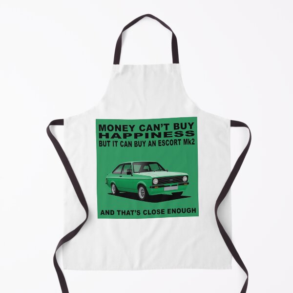 Item preview, Ford Escort Mexico Mk2 2 Door Modena Green Happiness Art designed and sold by Hamilton illustrations.