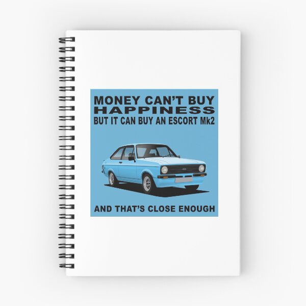 Item preview, Ford Escort Mexico Mk2 2 Door Olympic Blue Happiness Art designed and sold by Hamilton illustrations.