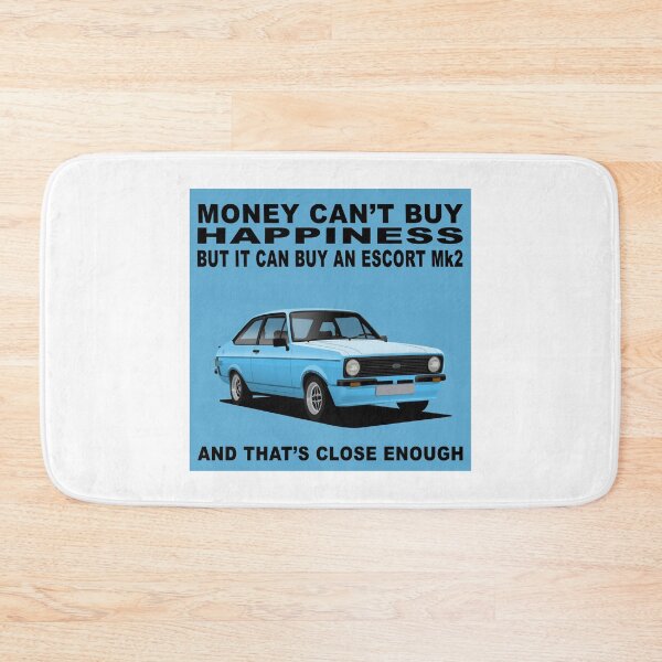Item preview, Ford Escort Mexico Mk2 2 Door Olympic Blue Happiness Art designed and sold by Hamilton illustrations.