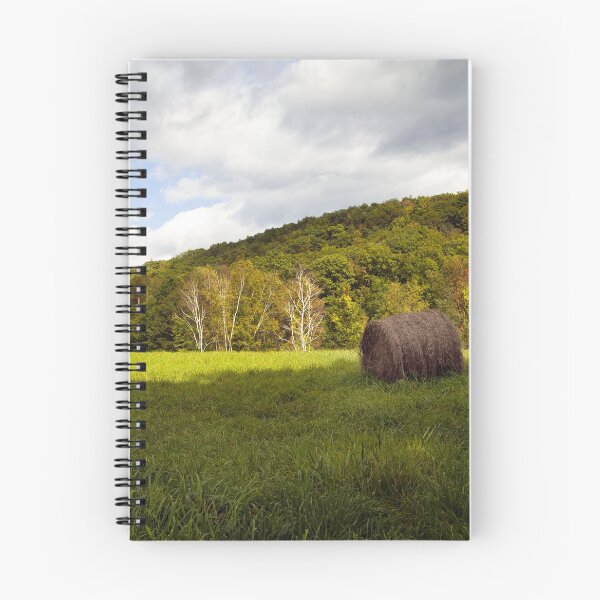 Item preview, Hay bales, Rural farm scene in East Granby, Connecticut designed and sold by OrcaNature.