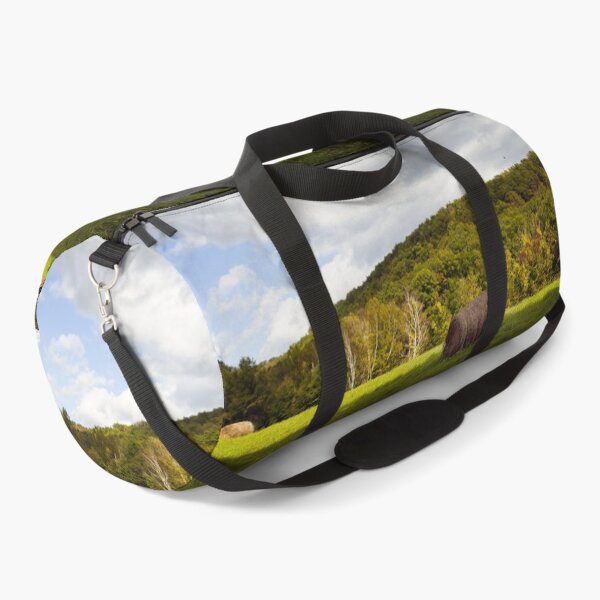 Item preview, Hay bales, Rural farm scene in East Granby, Connecticut designed and sold by OrcaNature.