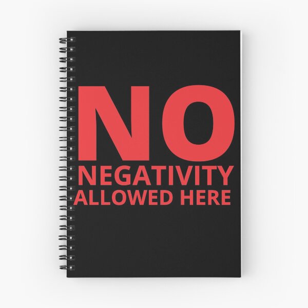 Item preview, NO NEGATIVITY ALLOWED HERE designed and sold by KingsManKind.