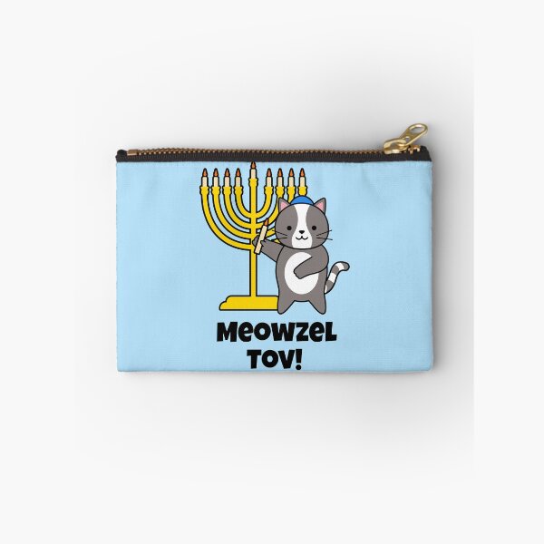Item preview, Meowzel Tov! Hanukkah Cat designed and sold by HebrewHipster.