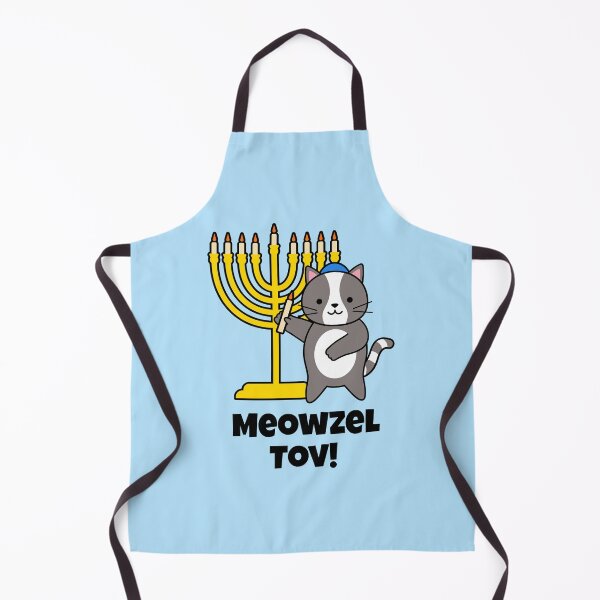 Item preview, Meowzel Tov! Hanukkah Cat designed and sold by HebrewHipster.