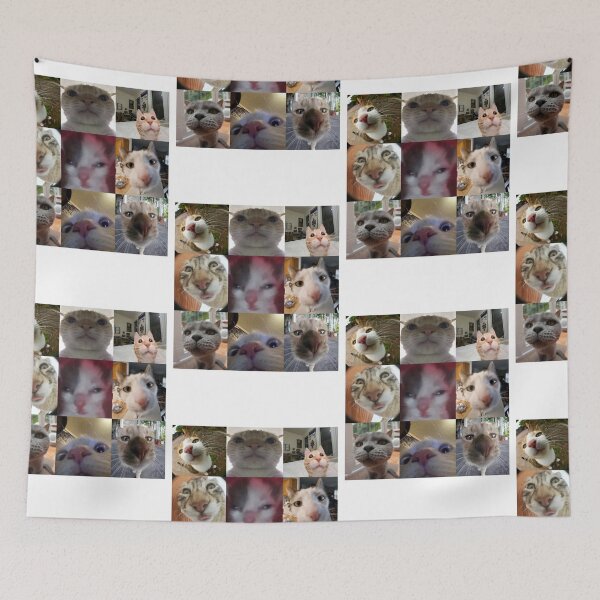 Item preview, Cat Close-up Collage designed and sold by Leatherface.