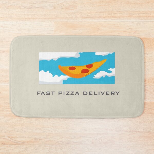 Item preview, Fast Pizza Delivery designed and sold by RedFlowerful.