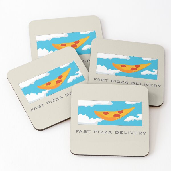 Item preview, Fast Pizza Delivery designed and sold by RedFlowerful.