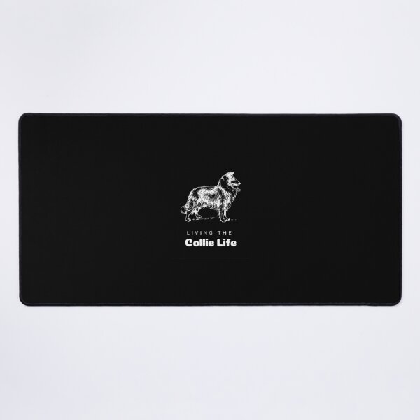 Item preview, Living the Collie Life in White designed and sold by Forever-Collie.