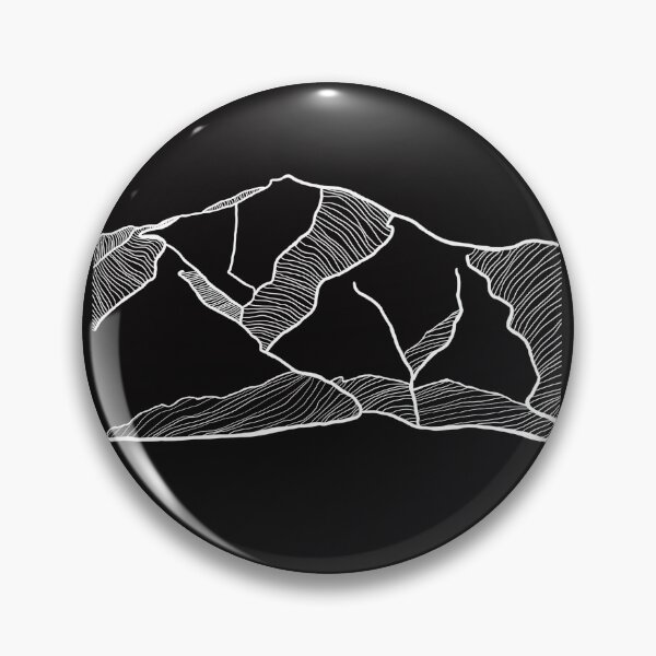 Item preview, Ben Lomond Line Art | Ben Lomond Mountain Art | White Line Art designed and sold by ReVibing.