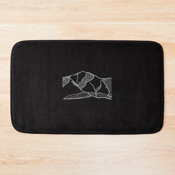 Item preview, Ben Lomond Line Art | Ben Lomond Mountain Art | White Line Art designed and sold by ReVibing.
