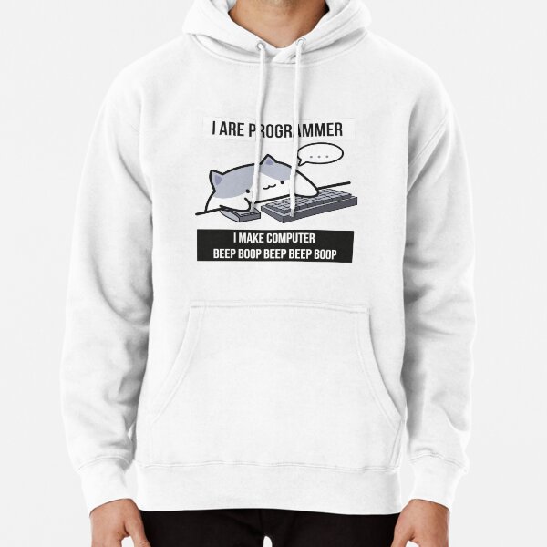 I are programmer (cat programmer) Pullover Hoodie