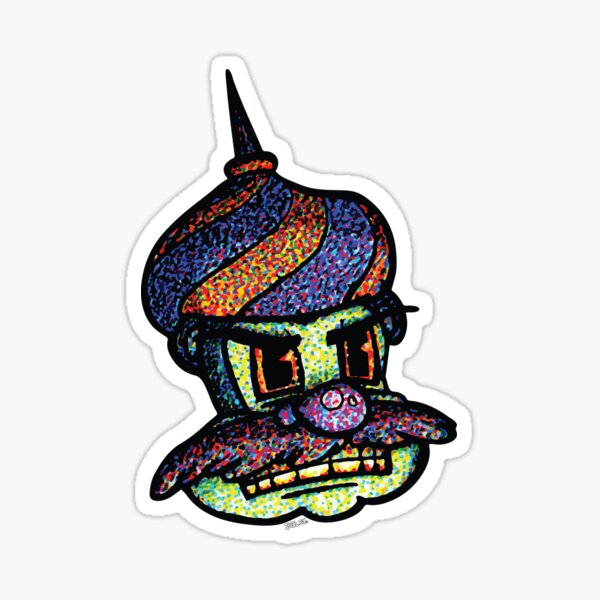 Razzy P. (head) Sticker
