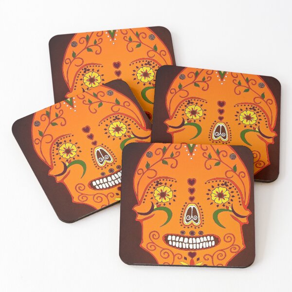 Item preview, Orange Skull designed and sold by Shulie1.