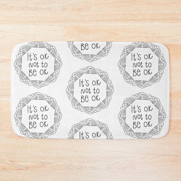 Item preview, It’s ok not to be ok designed and sold by HomebodySociety.