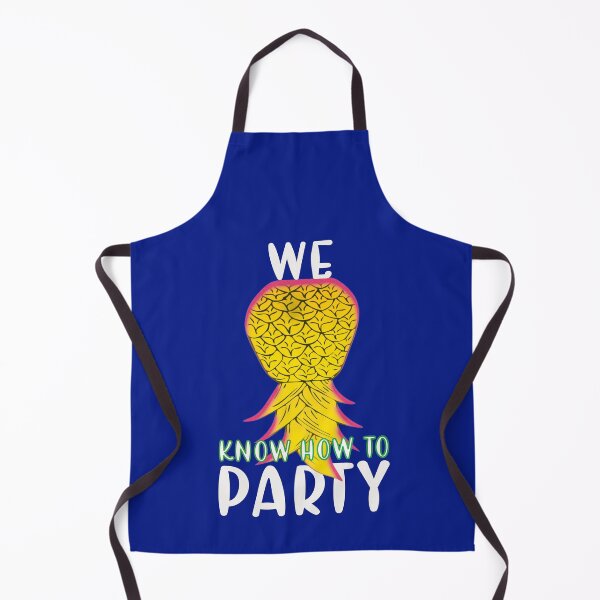 Item preview, We Know How To Party Funny Upside Down Pineapple designed and sold by SharpThreadZ.