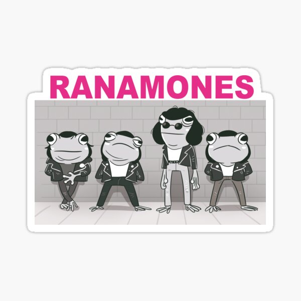 RANAMONES Sticker