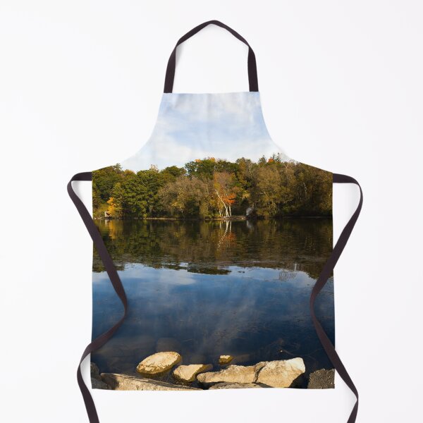 Item preview, Wononskopomuc Lake, Lakeville, Connecticut designed and sold by OrcaNature.