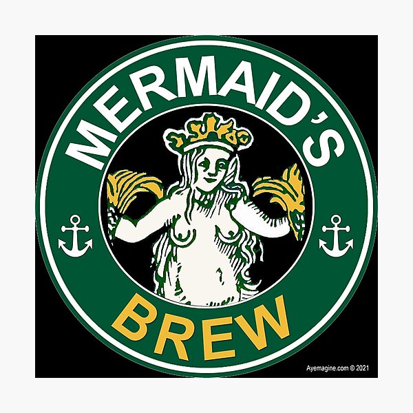 Mermaid's Brew Photographic Print