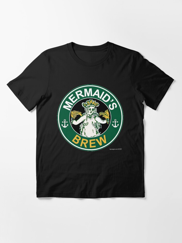 Thumbnail 3 of 7, Essential T-Shirt, Mermaid's Brew designed and sold by ayemagine.