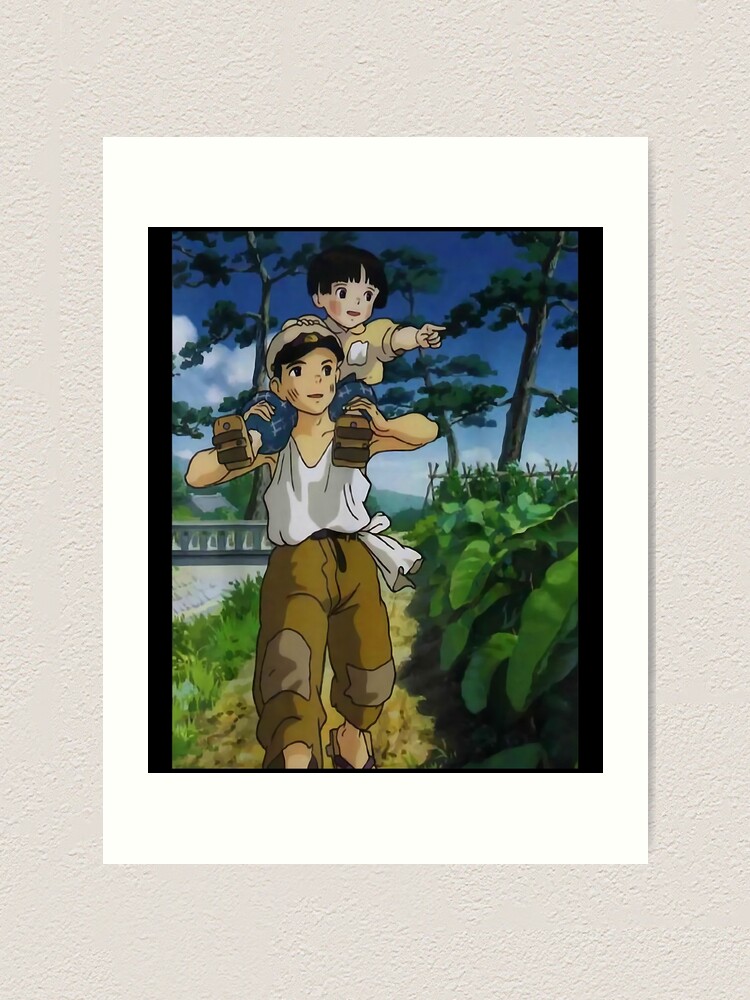 Grave Of Fireflies Art Print for Sale by Kakoll