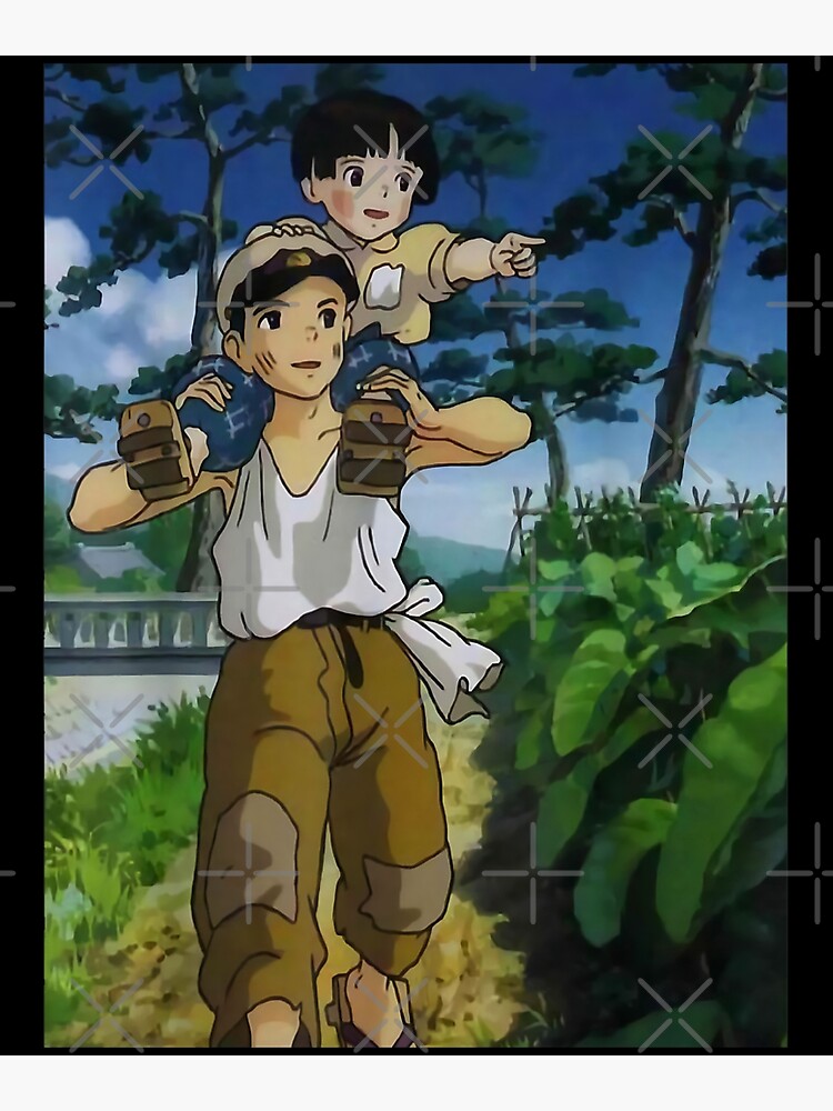 Grave of the fireflies Poster by CookiesOChocola