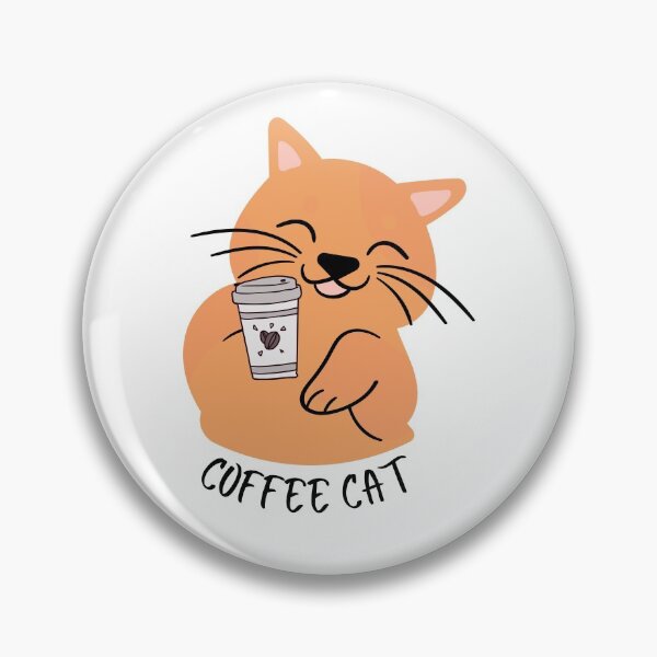 Item preview, coffee cat designed and sold by lolmaned.