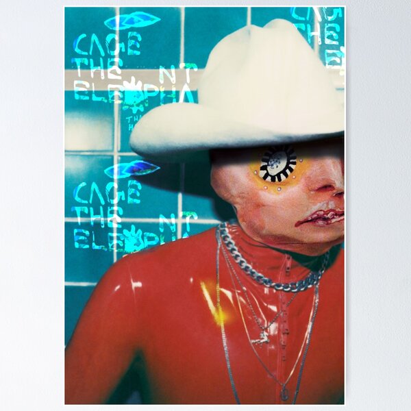 Item preview, Cage The Elephant Poster designed and sold by artwinnie.