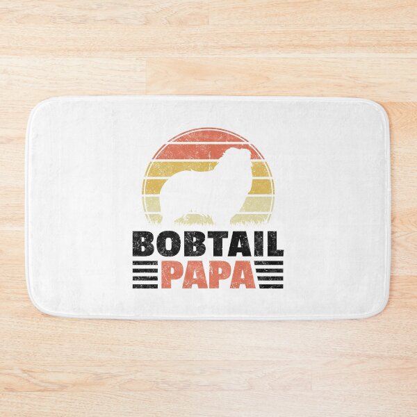 Artikelvorschau, Bobtail Papa Old English Sheepdog Geschenk entworfen und verkauft von madgrfx.