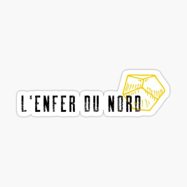 Item preview, L'enfer du Nord - Paris-Roubaix designed and sold by Whatalifestyle.