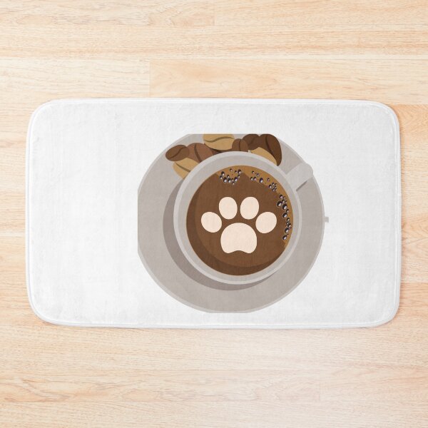 Item preview, Paws in a cup of coffee designed and sold by lolmaned.