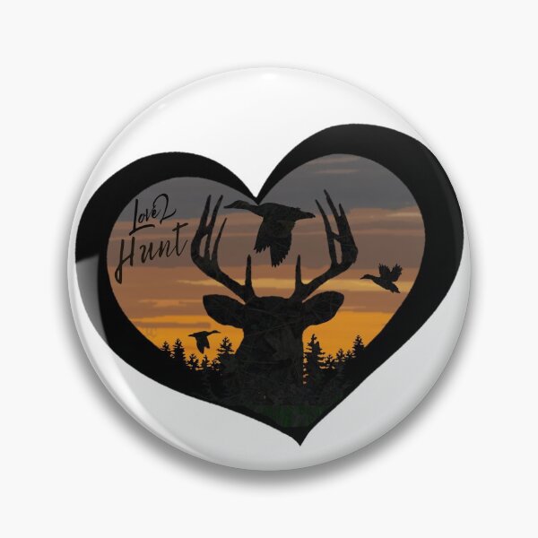 Item preview, Love 2 Hunt Design for Duck and Deer Hunters designed and sold by LifeCrush.