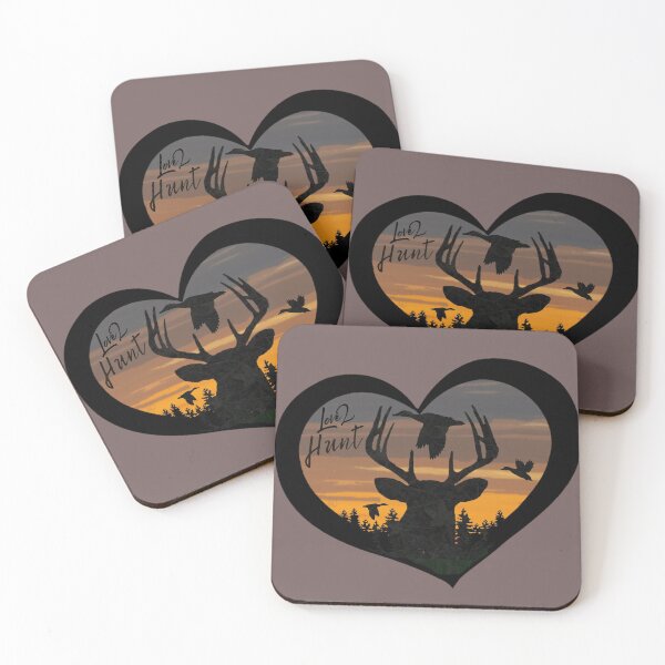 Item preview, Love 2 Hunt Design for Duck and Deer Hunters designed and sold by LifeCrush.