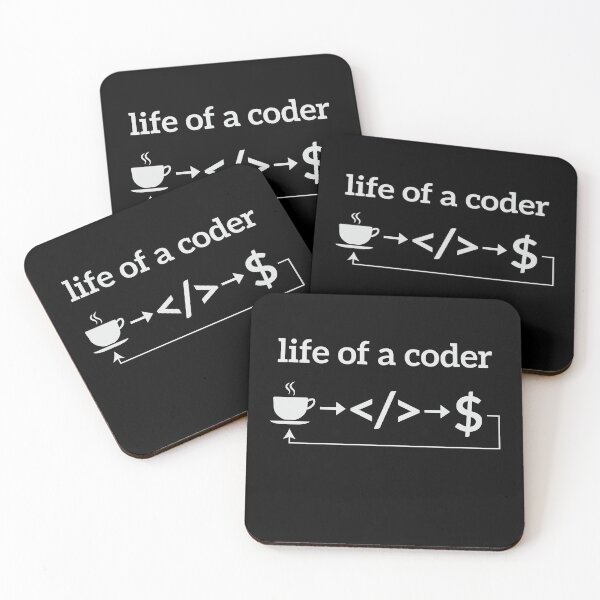Item preview, The Life of a coder designed and sold by TheMattDesigns.