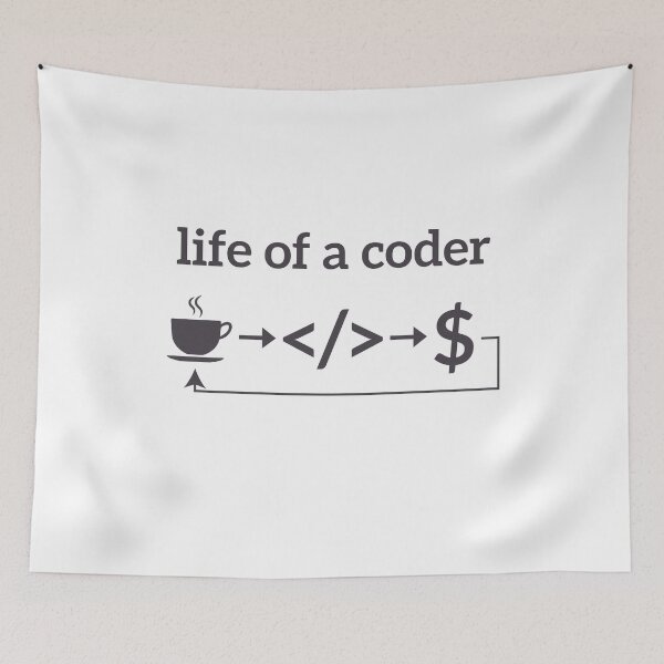 Item preview, Life of a coder designed and sold by TheMattDesigns.