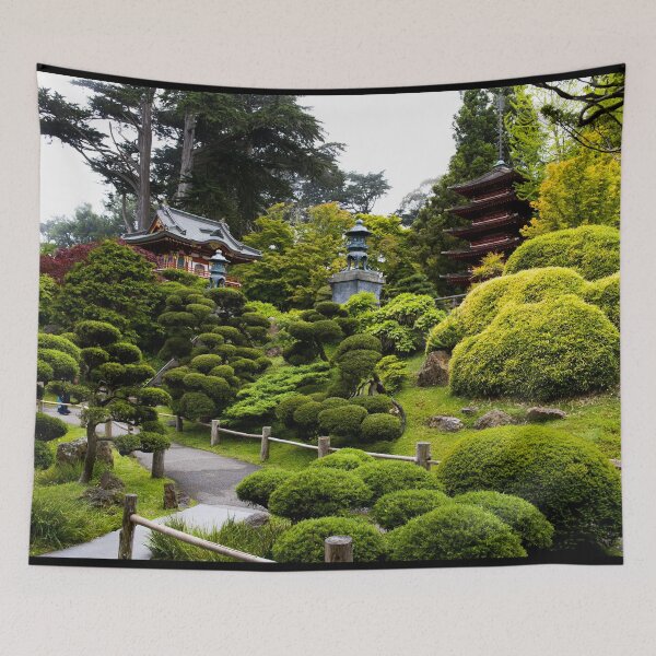 Item preview, The Japanese Tea Garden, located inside Golden Gate Park, San Francisco, California designed and sold by OrcaNature.