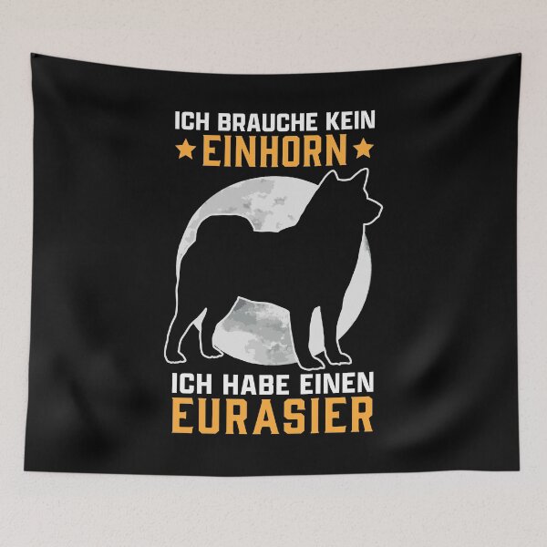 Item preview, Eurasier no unicorn Spitz family dog designed and sold by madgrfx.