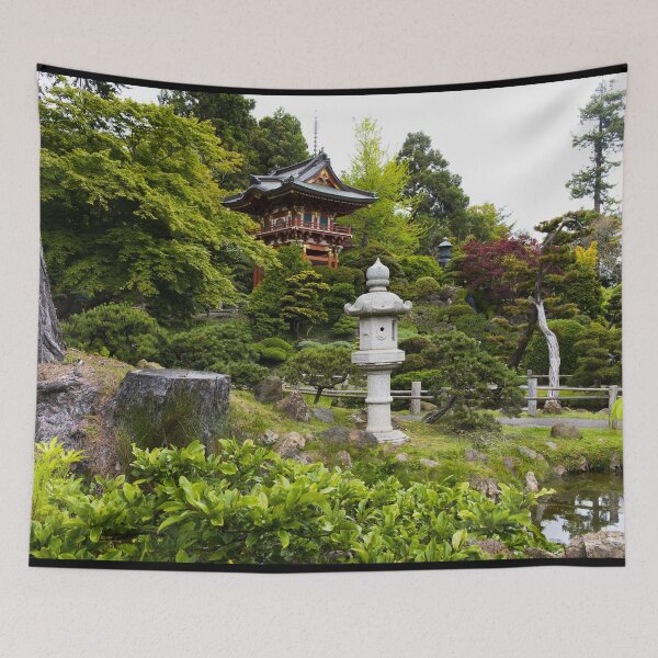 Item preview, The Japanese Tea Garden, located inside Golden Gate Park, San Francisco, California designed and sold by OrcaNature.