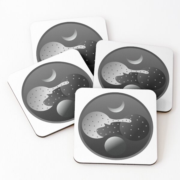 Item preview, Yin Yang Planets designed and sold by CyclopsDesigns.