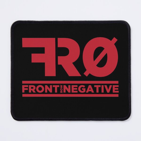Item preview, Front Row Negative Logo designed and sold by Aaron Garcia.