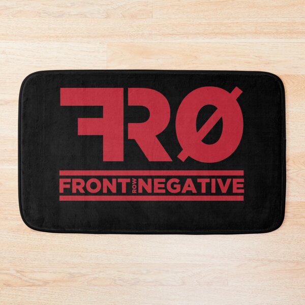 Item preview, Front Row Negative Logo designed and sold by Aaron Garcia.