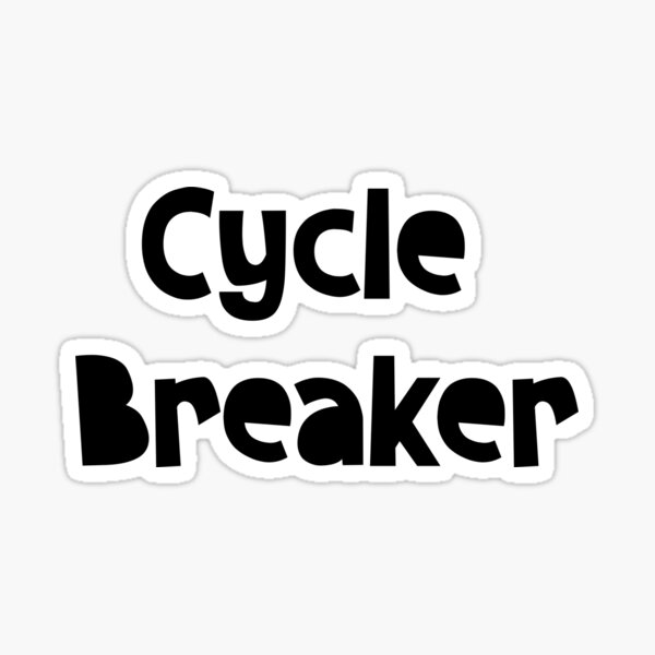 &ldquo;Cycle Breaker&rdquo; Sticker for Sale by BusyMinis | Redbubble