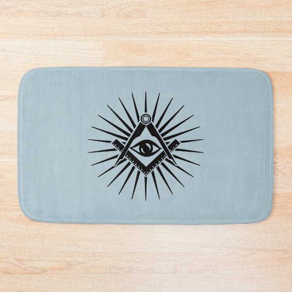 Item preview, Masonic Symbol, All Seeing Eye, Freemasonry, Square and Compass designed and sold by nitty-gritty.