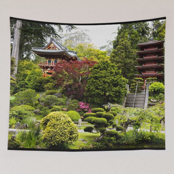 Item preview, The Japanese Tea Garden, located inside Golden Gate Park, San Francisco, California designed and sold by OrcaNature.