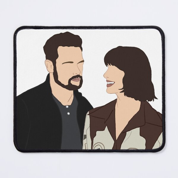 Item preview, Caitríona Balfe and Sam Heughan designed and sold by wonderlart.
